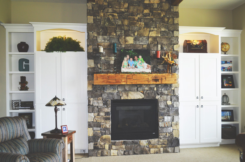 fireplace-with-built-in-book-shelves
